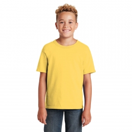 Jerzees 29B Youth Dri-Power Active 50/50 Cotton/Poly T-Shirt - Island Yellow