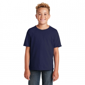 Jerzees 29B Youth Dri-Power Active 50/50 Cotton/Poly T-Shirt - Navy