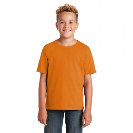 Jerzees 29B Youth Dri-Power Active 50/50 Cotton/Poly T-Shirt - Tennessee Orange