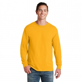 Jerzees 29LS Dri-Power 50/50 Cotton/Poly Long Sleeve T-Shirt - Gold
