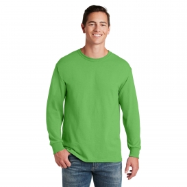 Jerzees 29LS Dri-Power 50/50 Cotton/Poly Long Sleeve T-Shirt - Kiwi