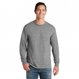 Jerzees 29LS Dri-Power 50/50 Cotton/Poly Long Sleeve T-Shirt - Oxford