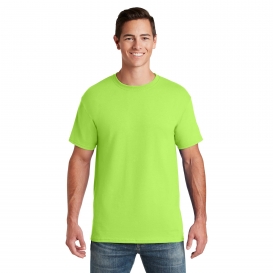 Jerzees 29M Dri-Power Active 50/50 Cotton/Poly T-Shirt - Neon Green ...