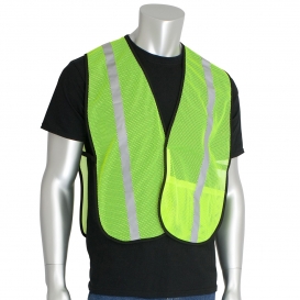 PIP 300-EVOR-E Non-ANSI Mesh Safety Vest with Pocket - Yellow/Lime