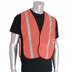 PIP 300-EVOR-E Non-ANSI Mesh Safety Vest with Pocket - Orange