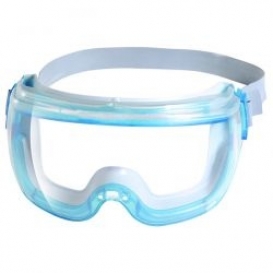 Revolution Goggles with Clear VisiClear Anti-Fog Lens and Blue Frame