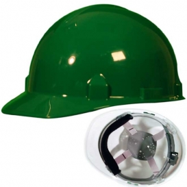 Jackson 14837 SC-6 Hard Hat - Ratchet Suspension - Green