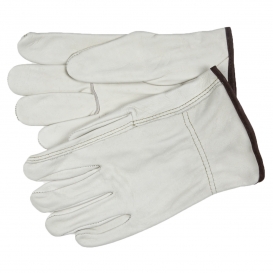 Memphis 3203 Industry Grade Grain Cowhide Leather Driver Gloves - Straight Thumb