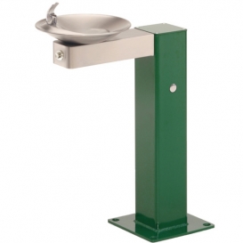 Model 3377FR Freeze Resistant Barrier-Free Satin Finish Galvanized Steel Green Powder-Coated Finish