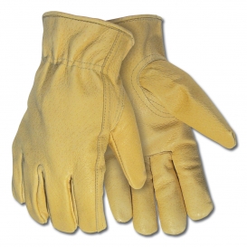 Memphis 3420 Industry Grade Grain Pigskin Leather Driver Gloves - Keystone Thumb