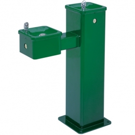 Model 3500 Hi-Lo Barrier-Free Vandal-Resistant Superior-Duty Stainless Steel Pedestal Fountain