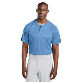 Sport-Tek ST359 PosiCharge Competitor 2-Button Henley - Carolina Blue