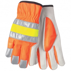 Memphis Gloves Grain Goat Hi-Vis Driver