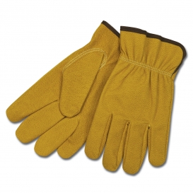 Memphis 3720 Synthetic Grain Pigskin Texture Leather Driver Gloves - Keystone Thumb