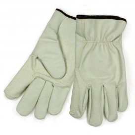 Memphis 3750 Split Cow Texture Synthetic Leather Driver Gloves - Double Palm