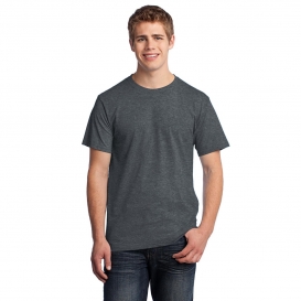 Fruit of the Loom 3930 Heavy Cotton/Polyester HD T-Shirt - Black Heather