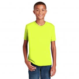 Gildan 42000B Youth Performance Shirt - Safety Green