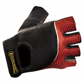 OccuNomix 422P-SPI Terry Back Gel-Spider Fingerless Gloves