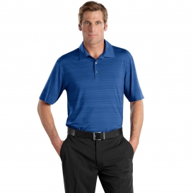 Nike 429438 Elite Series Dri-FIT Heather Fine Line Bonded Polo - Deep Royal