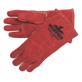 Memphis 4320LH Premium Select Shoulder Russet Leather Gloves - Left Hand Only