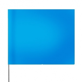 Presco Plain 4 inch x 5 inch with 36 inch Staff - Blue Glo