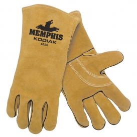 Memphis 4620 Kodiak Premium Split Select Shoulder Cow Leather Welders Gloves - X-Large