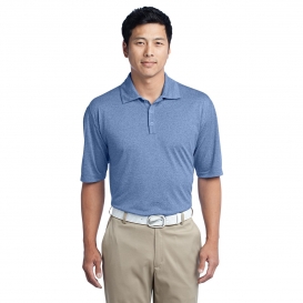 Nike 474231 Dri-FIT Heather Polo - Light Game Royal Heather