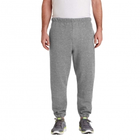 Jerzees 4850MP Super Sweats NuBlend Sweatpants with Pockets - Oxford