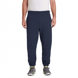 Jerzees 4850MP Super Sweats NuBlend Sweatpants with Pockets - Navy