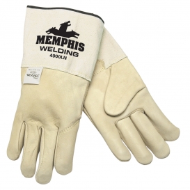 Memphis 4900LN Premium Grain Cow Welding Gloves - 4.5\\\