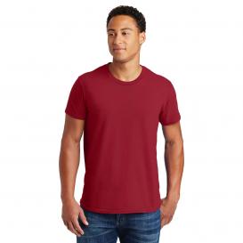 Hanes 4980 Nano-T Cotton T-Shirt - Deep Red