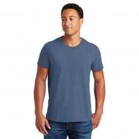 Hanes 4980 Nano-T Cotton T-Shirt - Denim Blue