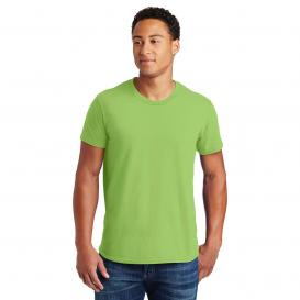 Hanes 4980 Nano-T Cotton T-Shirt - Lime