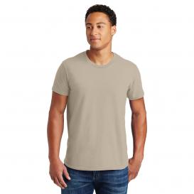 Hanes 4980 Nano-T Cotton T-Shirt - Sand