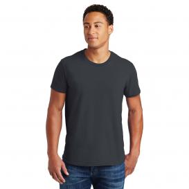 Hanes 4980 Nano-T Cotton T-Shirt - Vintage Black