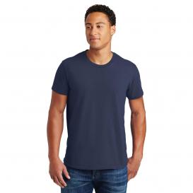 Hanes 4980 Nano-T Cotton T-Shirt - Vintage Navy