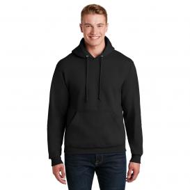 Jerzees 4997M Super Sweats NuBlend Pullover Hooded Sweatshirt - Black