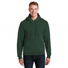 Jerzees 4997M Super Sweats NuBlend Pullover Hooded Sweatshirt - Forest Green