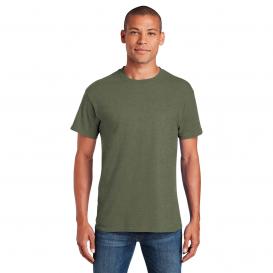 Gildan 5000 Heavy Cotton T-Shirt - Heather Military Green