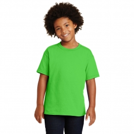 Gildan 5000B Youth Heavy 100% Cotton T-Shirt - Electric Green