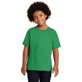Gildan 5000B Youth Heavy 100% Cotton T-Shirt - Irish Green