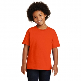 Gildan 5000B Youth Heavy 100% Cotton T-Shirt - Orange