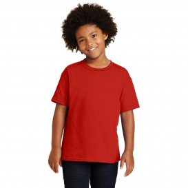 Gildan 5000B Youth Heavy 100% Cotton T-Shirt - Red