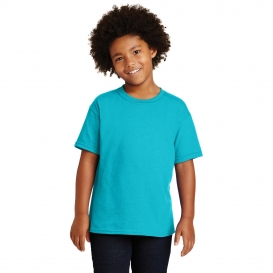 Gildan 5000B Youth Heavy 100% Cotton T-Shirt - Tropical Blue