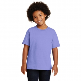 Gildan 5000B Youth Heavy 100% Cotton T-Shirt - Violet