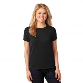 Gildan 5000L Ladies Heavy 100% Cotton T-Shirt - Black