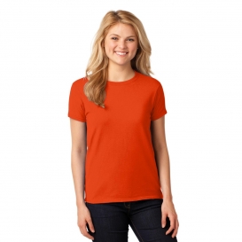Gildan 5000L Ladies Heavy 100% Cotton T-Shirt - Orange