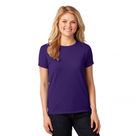 Gildan 5000L Ladies Heavy 100% Cotton T-Shirt - Purple