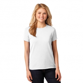 Gildan 5000L Ladies Heavy 100% Cotton T-Shirt - White