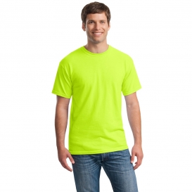 Gildan 5000 Heavy Cotton T-Shirt - Safety Green